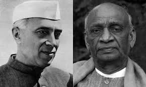 नेहरु और पटेल 