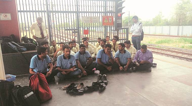 delhi metro strike 