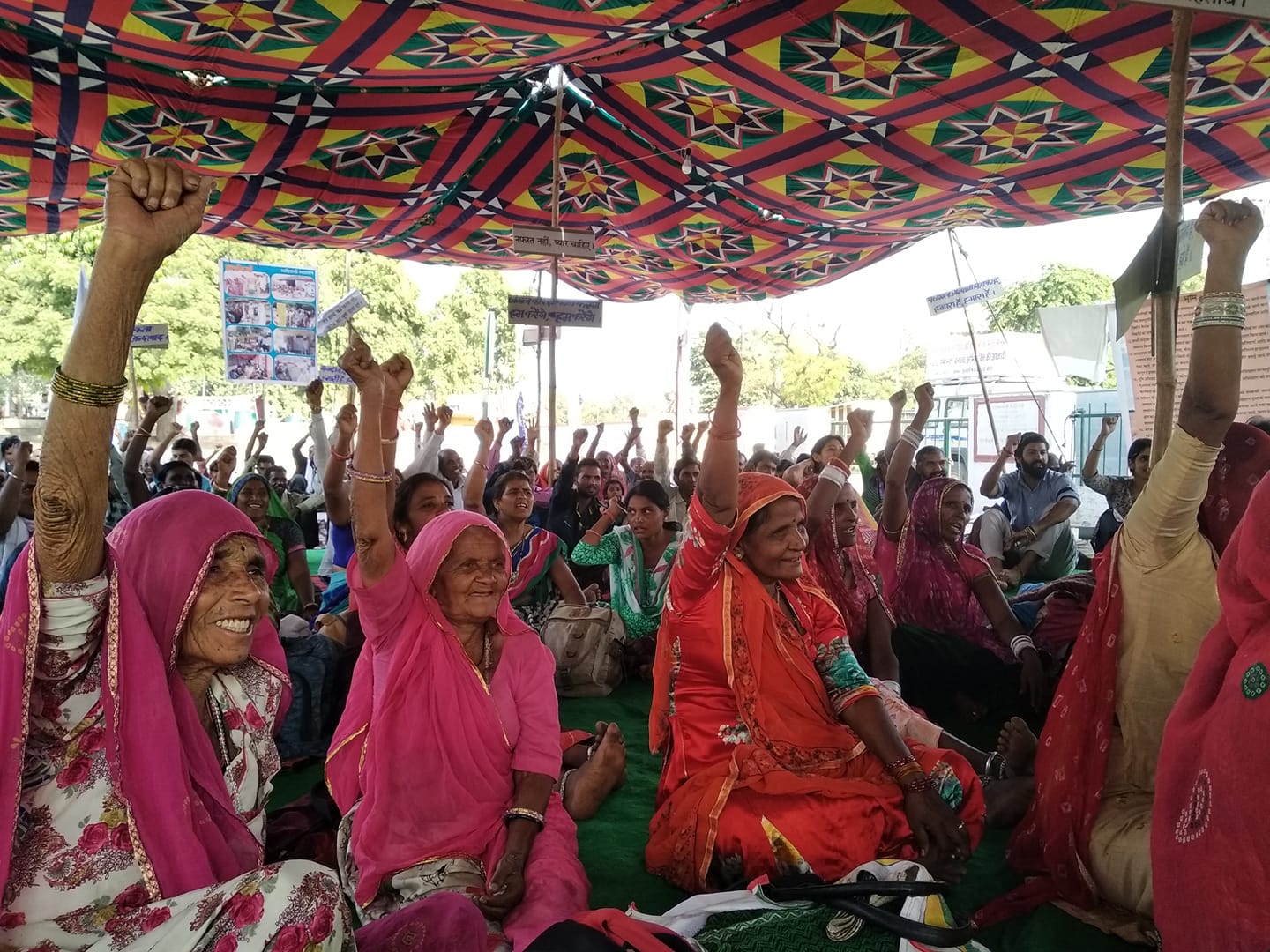rajasthan protest 