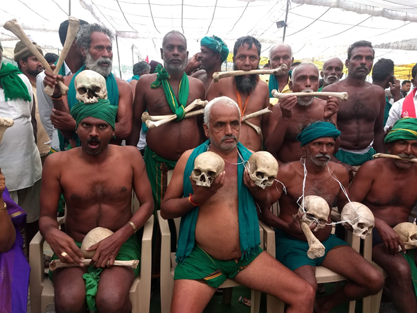 farmers protest 