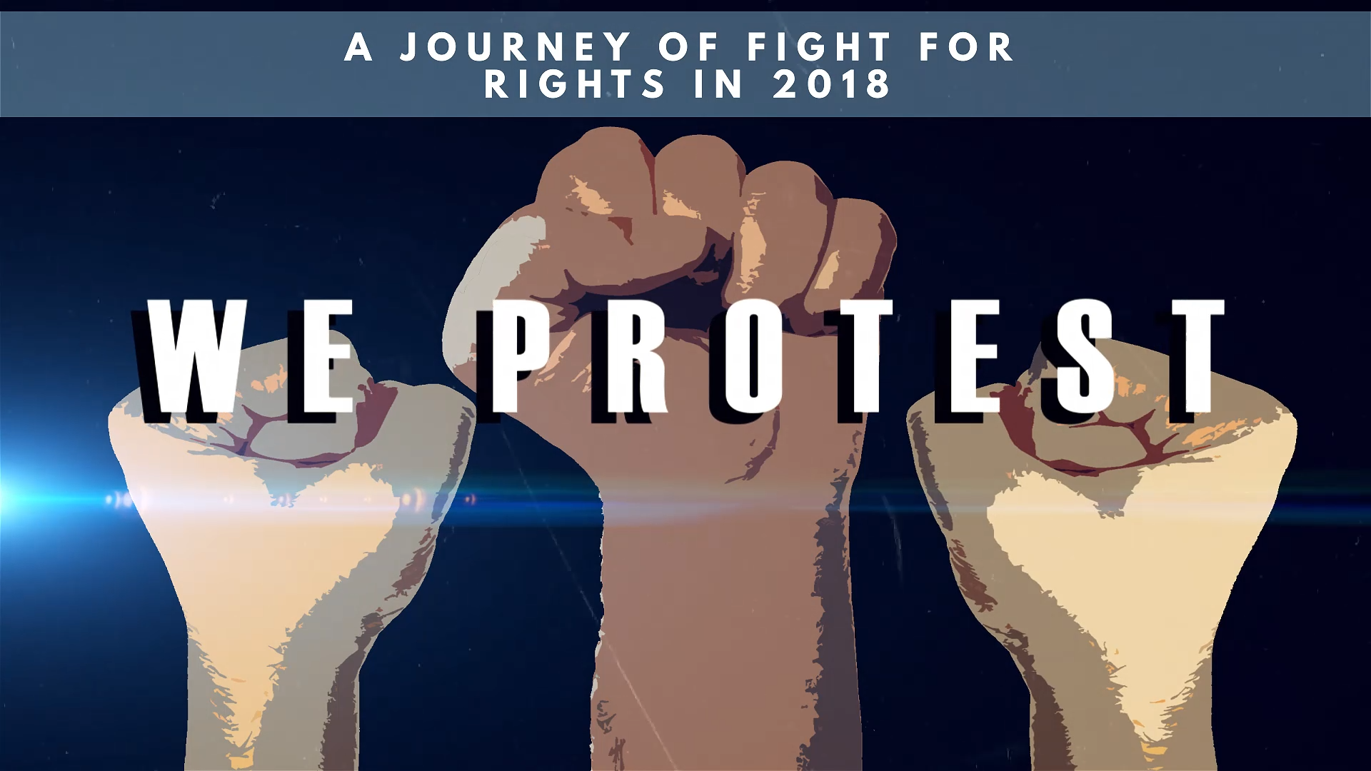 WE protest