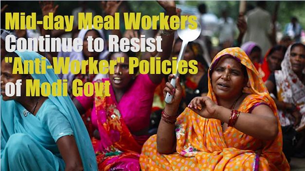 mid-day meal worker