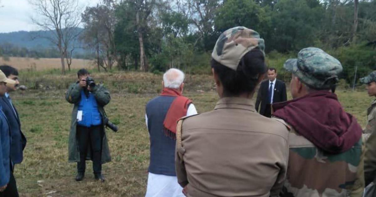 modi film shooting