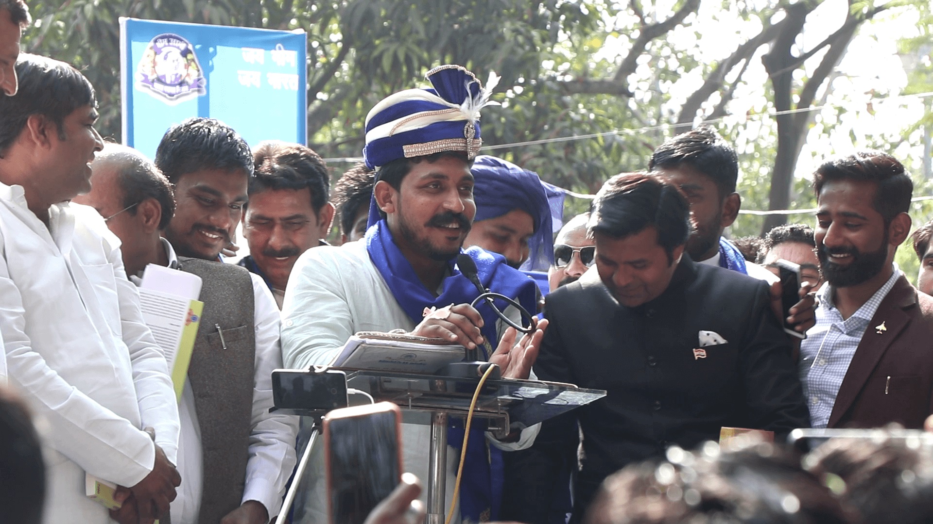 जंतर-मंतर से चंद्रशेखर का मोदी सरकार के खिलाफ ‘ऐलान-ए-जंग’