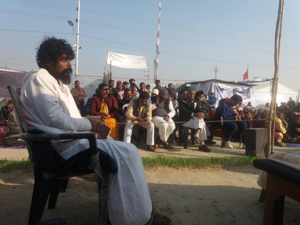 अनशनरत आत्मबोधानंद