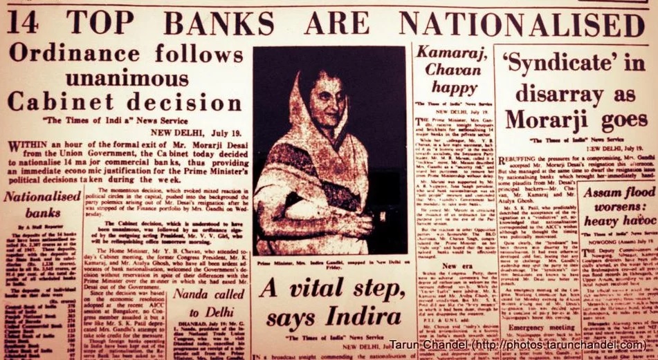  bank nationalisation 