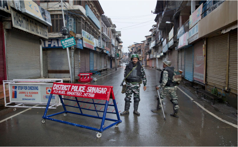 kashmir cufew
