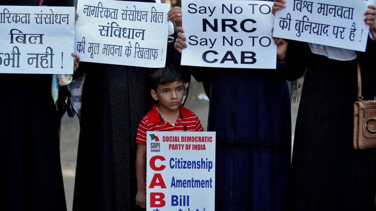 protest against CAA NRC
