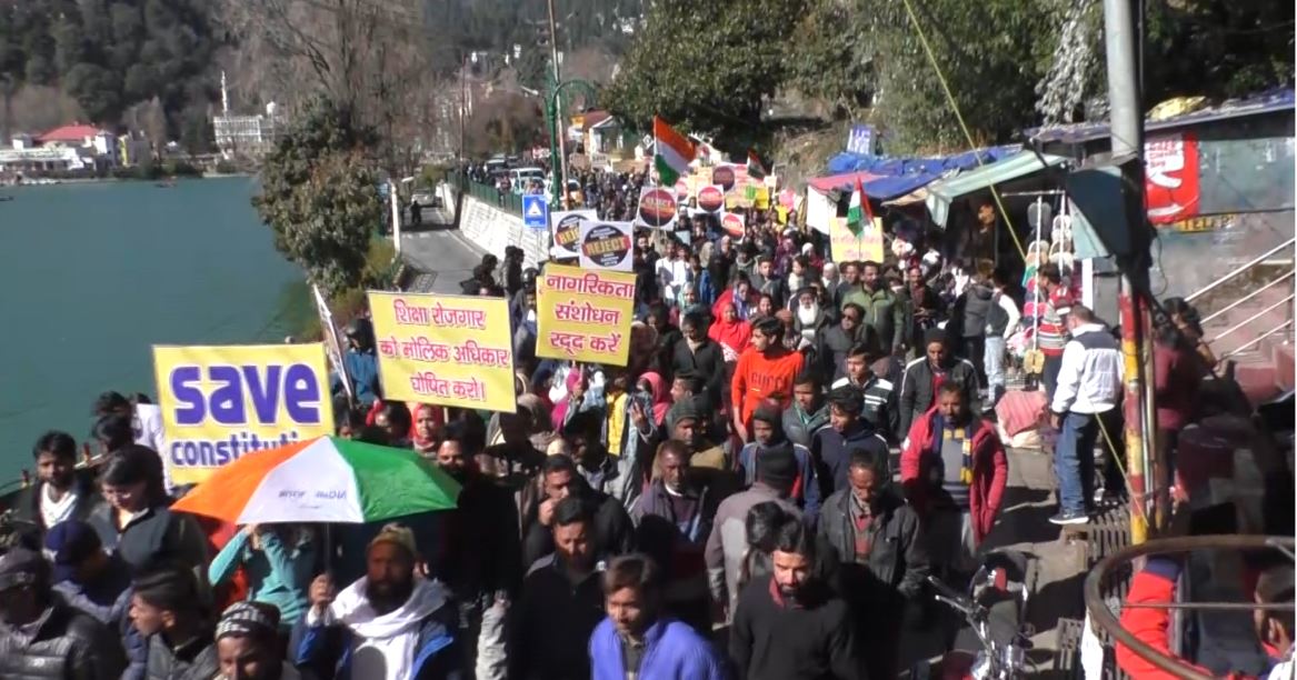nainital protest