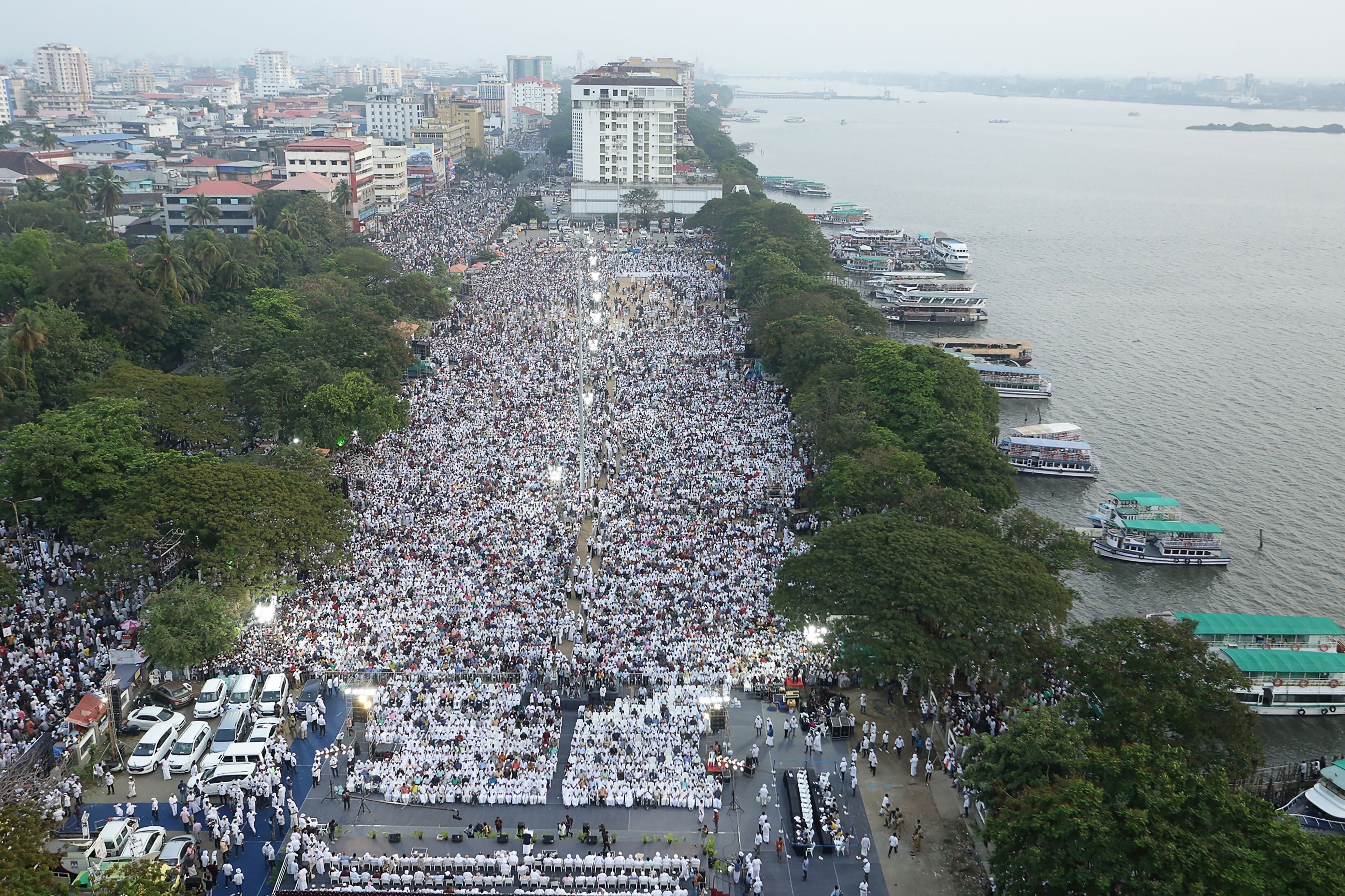 Anti CAA rally at kochi, kerala