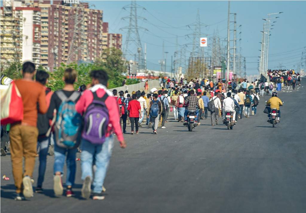 प्रवासी मजदूर
