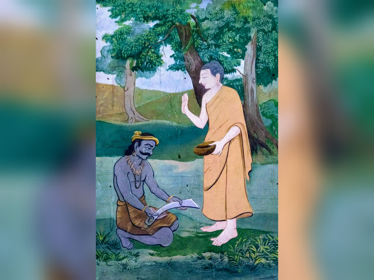 बुद्ध और अंगुलीमाल