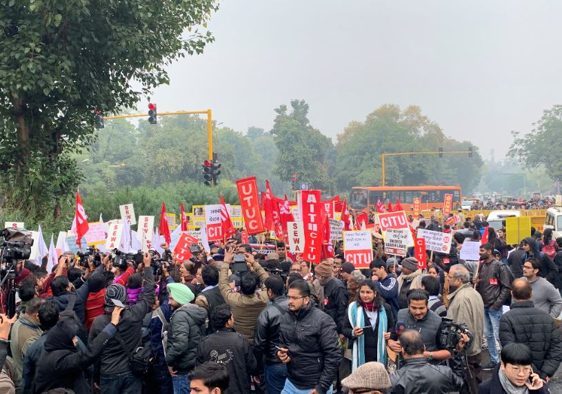 26 नवंबर की हड़ताल