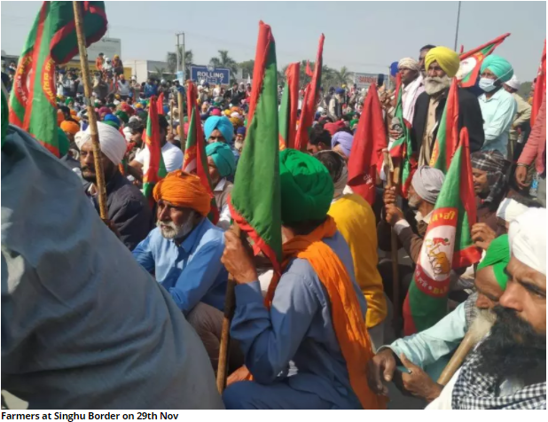 kisan andolan 