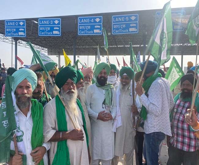 किसान आंदोलन: केएमपी-केजीपी एक्सप्रेसवे पर 24 घंटे का जाम