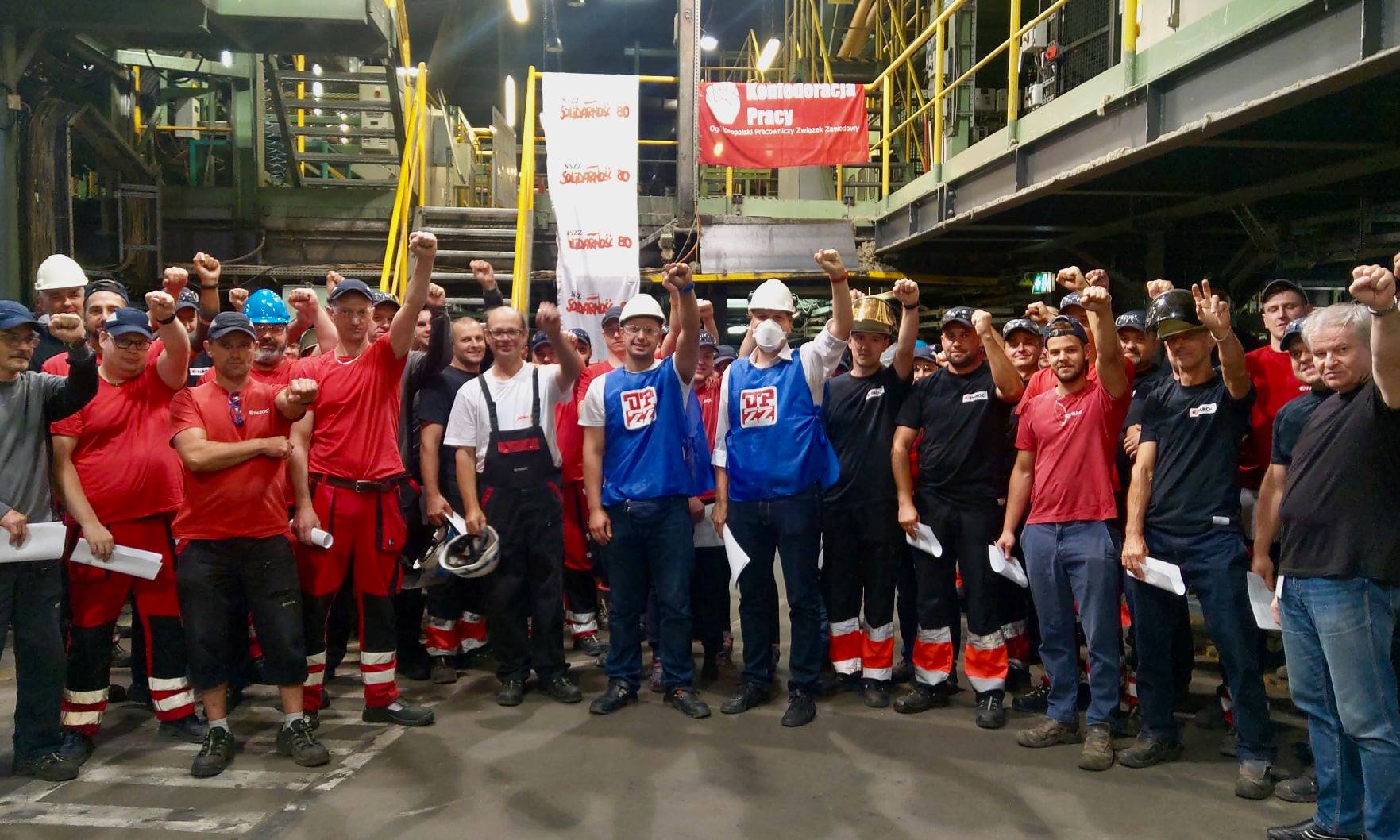 Workers Strike Poland