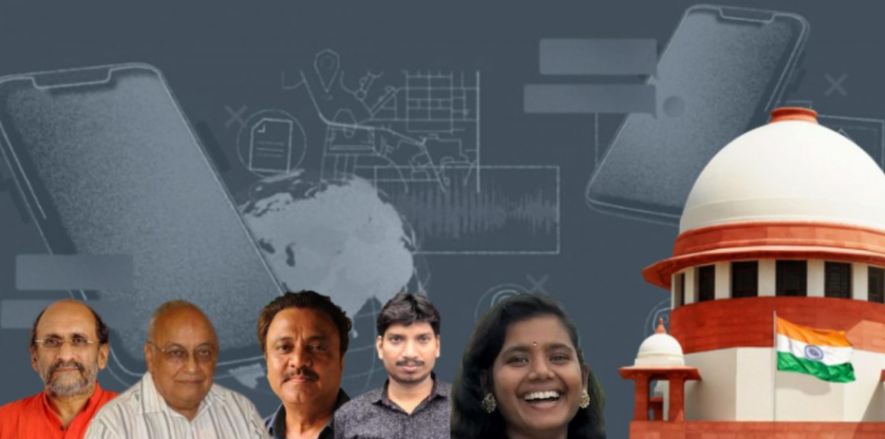 पेगासस के शिकार हुए पत्रकारों की सुप्रीम कोर्ट में याचिका