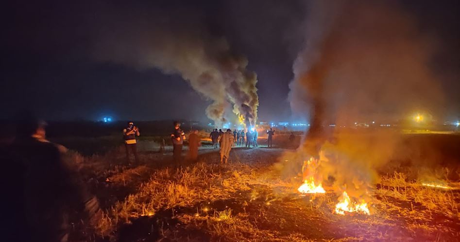 इज़रायल का गाज़ा के वीकेंड प्रदर्शन पर हवाई हमले सहित हिंसक कार्रवाई, 30 लोग घायल