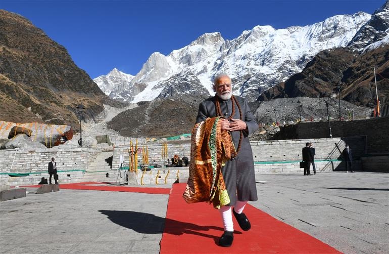 Modi in Kedarnath