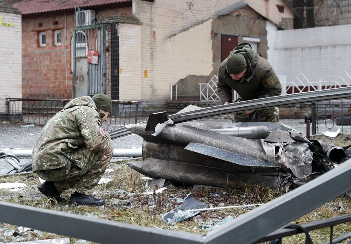 Russia targets Ukraine