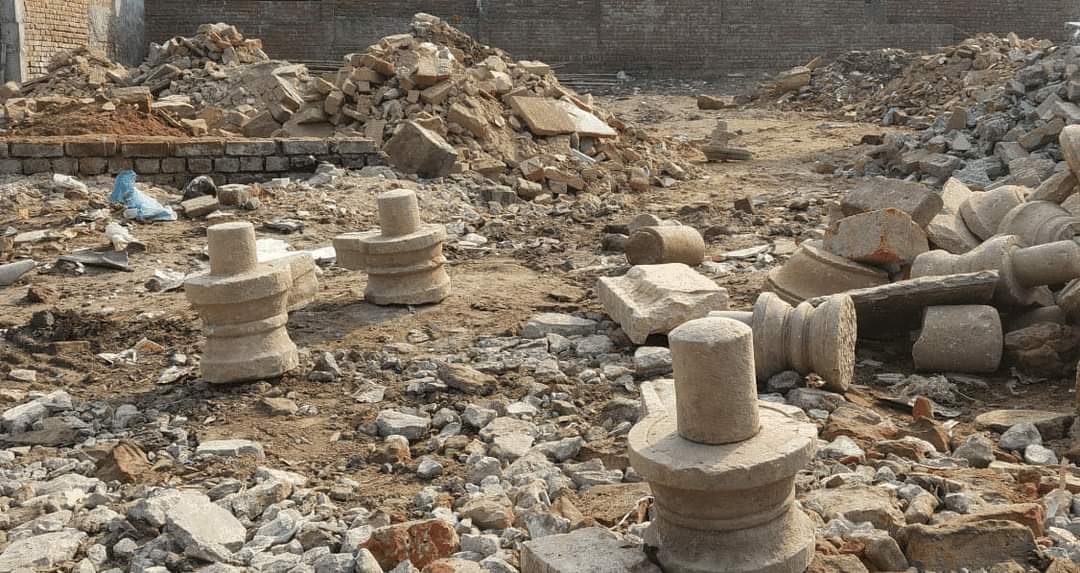 kashi vishvanath corridor broken temples