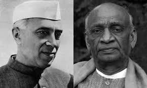 नेहरु और पटेल 