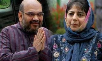 amit shah mehbooba mufti