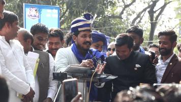 जंतर-मंतर से चंद्रशेखर का मोदी सरकार के खिलाफ ‘ऐलान-ए-जंग’