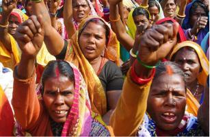 woman voter in india 
