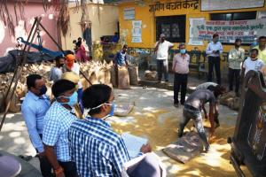 rice procurement in govt center