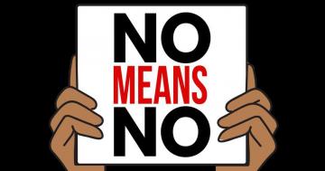 No means no